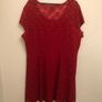 New look red dress (size 26) Image 5