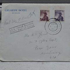 Old Irish first Day Stamp