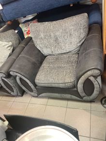 sofa and arm chair