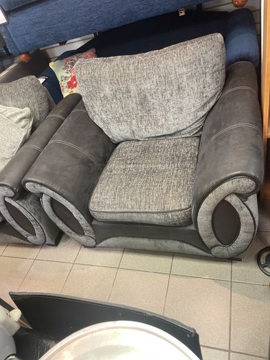 sofa and arm chair
