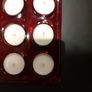 glass nine tealight holder Image 2