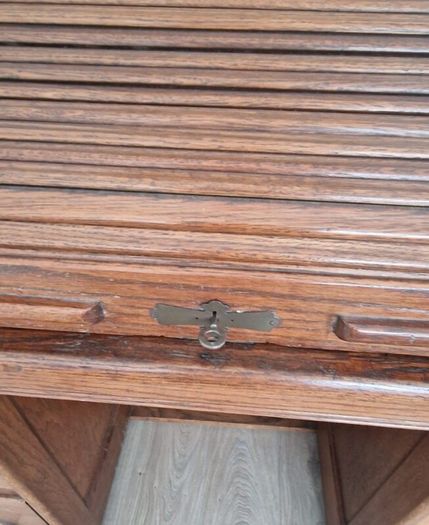 Oak Roll Top desk