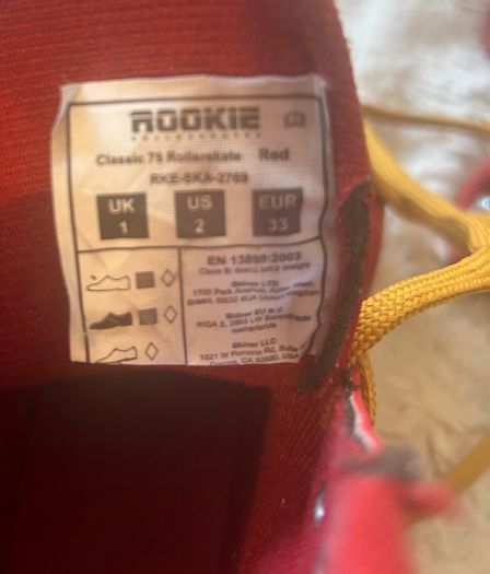 Rookie 78 Original Roller Skates