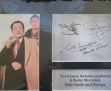 Only fools and horses plaque