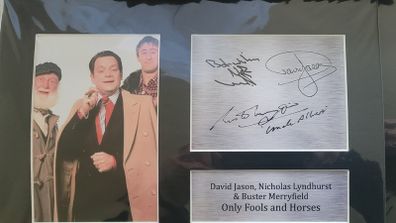 Only fools and horses plaque