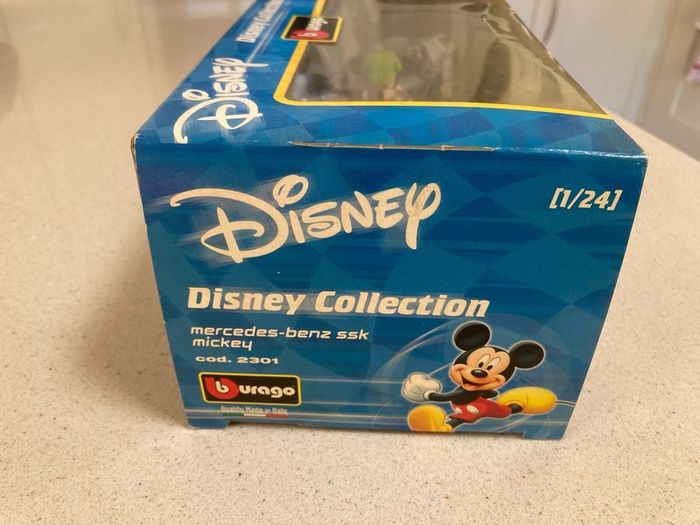 Disney Mickey Mouse Mercedes SSKL 1/24 Burago