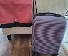 Luggage + backpack