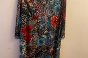 Floral beach dress