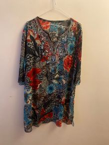 Floral beach dress