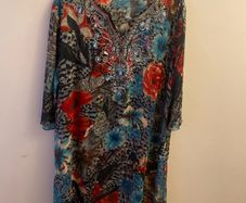Floral beach dress