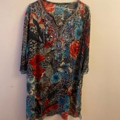 Floral beach dress