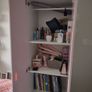Ikea Children wardrobe with light pink fronts (house clearance) Image 9