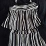 Girls 2 Piece/Stripe Square Neck Trouser Co-ordinate Image 3