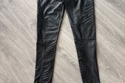 ladies  leather look leggins