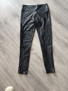 ladies  leather look leggins