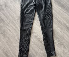 ladies  leather look leggins