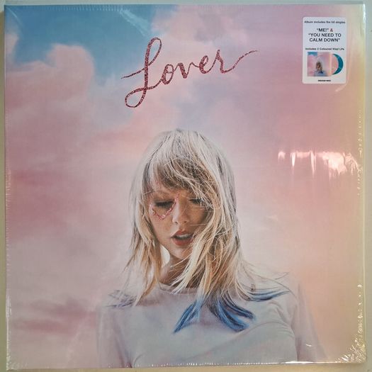 Taylor Swift  Lover Vinyl, LP, Pink Vinyl, LP, Blue Translucent
