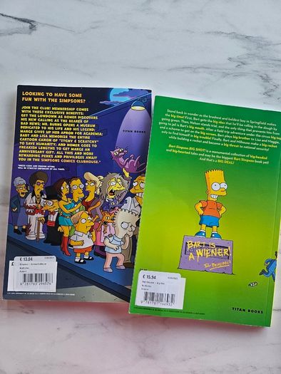 Simpsons Comics Clubhouse Bart Simpson Big Shot!