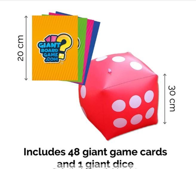 Giant Board Game for Children and Family, Outdoor Garden Entertainment Game