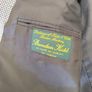 mens blazer Vintage Brendan Kidd Tailored Blazer 44R Grey Check Double Breasted Smart Jacket Image 4