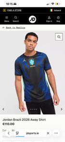 Brazil 2026 Away World Cup jersey