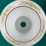 Glass Ceiling light Shade Vintage. Milky Finish With Gold Tones And Gold Frost Detail & Gold  Trim. Is really Beautiful Hung Image 10