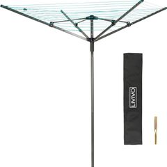 NEW SALE | Rotary Washing Line | 45m Rotating Heavy Duty Clothes Airer Outdoor