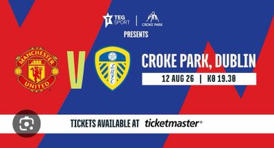 Man United - Leeds Croke park (premium)