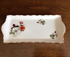 Vintage Old Foley 10 Inch ceramic trinket tray