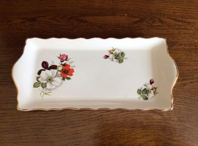 Vintage Old Foley 10 Inch ceramic trinket tray