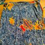 Kreisy cotton mini skirt with fish design. Crossover. Like new. Image 5
