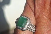 Lovely Vintage Ladies 925 Sterling Silver Ring