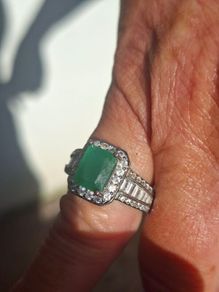 Lovely Vintage Ladies 925 Sterling Silver Ring