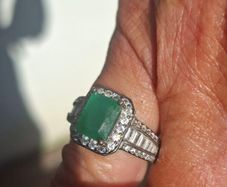 Lovely Vintage Ladies 925 Sterling Silver Ring