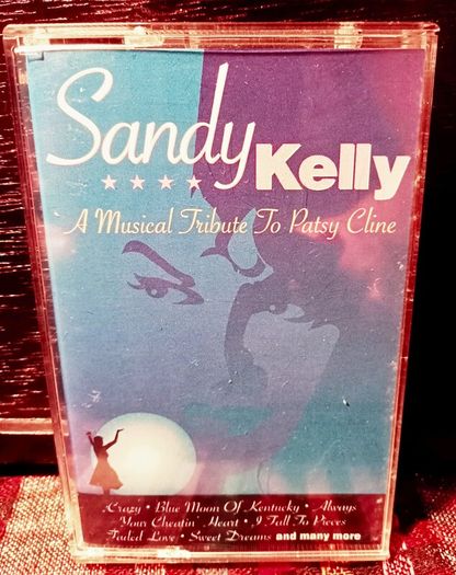 1993. Sandy Kelly. A Musical Tribute To Patsy Cline. Cassette Tape.