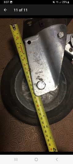 5 large industrial castors made by Lag italy