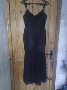 Amanda Wakely black evening/debs dress (free post)