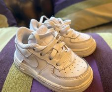 Nike Leather Baby trainers UK 4,5( 21)