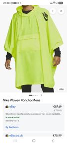 2 Nike ponchos perfect for electric picnic
