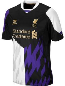 Liverpool FC Warrior Third 3rd Jersey Shirt XL SHORT SLEEVE New Xtra Large