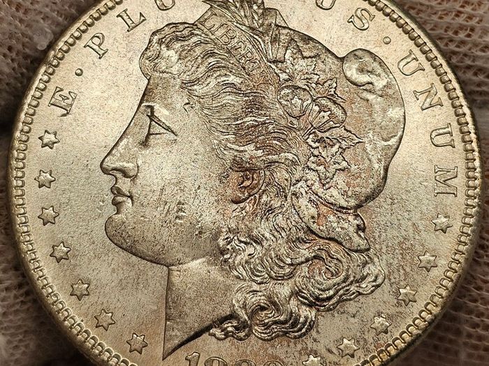 USA United States Silver 1880 S Morgan Dollar Beautiful Uncirculated Lustrous Superb!