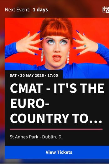 CMAT Tickets x2 St Anne's Park