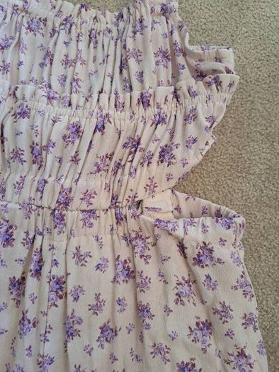 Zara floral Jumpsuit 7-8