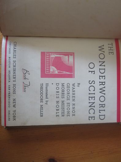 The wonderworld of science ....VINTAGE