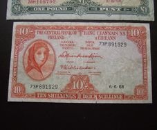 1968 Lady Lavery 10 Shillings