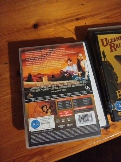 2 Burt Lancaster films on dvd.