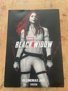 2021 marvel black widow Limited Edition Cinema Promotional A3 Poster