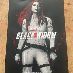 2021 marvel black widow Limited Edition Cinema Promotional A3 Poster