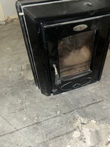Stanley Stove with back boiler