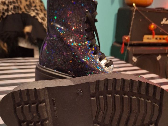 2 pairs of Customised doc style boots